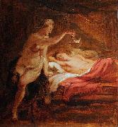 Psyche et l Amour endormi Peter Paul Rubens